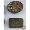 Image 3 : Belt Buckles (6) : Oil Industry/Alberta Theme (SEE PICS!)  (Important: All Items in this Auction Sal