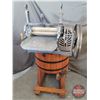 Image 8 : Antique Wooden Washing Machine : Refurbished Beatty Bros. Wringer :  Electric :  Castor Platform (Me