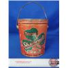Image 2 : Burns Shamrock Pail (7-1/4"H x 6-1/4" Dia) (SEE PICS!)  (Important: All Items in this Auction Sale a