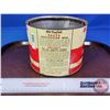 Image 3 : Old English Paste Institution Wax Tin (No Lid) (5-1/2"H x 7"Dia) (SEE PICS!)  (Important: All Items 