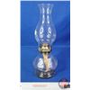 Image 3 : Coal Oil Lamp : Clear : Lamp Light Farms Burner (Measures Total with Chimney : 14-1/2"H) (SEE PICS!)
