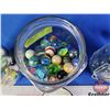 Image 5 : Marble Collection (3 Jars) Variety! (Tallest Jar Measures: 5-1/2"H) (SEE PICS!)  (Important: All Ite