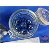 Image 6 : Marble Collection (3 Jars) Variety! (Tallest Jar Measures: 5-1/2"H) (SEE PICS!)  (Important: All Ite
