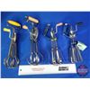 Image 4 : Egg Beaters (4) (Variety Colors / Some Handles Missing) (Longest Measures: 12") (SEE PICS!)  (Import