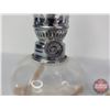 Image 5 : Coal Oil Lamps (3): Mid Size : Clear  (Tallest Pair Measures: 8"H) (SEE PICS!)  (Important: All Item