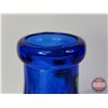 Image 6 : Cobalt Blue Milk Bottle (Embossed) (Décor Bottle) (7-1/8"H) (SEE PICS!)  (Important: All Items in th