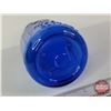 Image 7 : Cobalt Blue Milk Bottle (Embossed) (Décor Bottle) (7-1/8"H) (SEE PICS!)  (Important: All Items in th