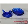 Image 6 : Cobalt Blue Nesting Hen (Miniature) (2"H Approx)  (SEE PICS!)  (Important: All Items in this Auction