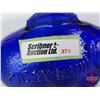 Image 7 : Cobalt Blue Glass Piggy Bank (4"H) (SEE PICS!)  (Important: All Items in this Auction Sale are locat
