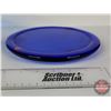 Image 5 : Cobalt Blue Glassware (2)  - Pyrex Bowl - Trivet (7-7/8"Dia) (SEE PICS!)  (Important: All Items in t