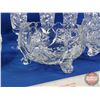 Image 5 : Pinwheel Crystal Collection (13 Items) : Footed Bowls, Covered Butter Dish, Pitchers, Drinking Glass