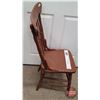Image 5 : Antique Farm House Spindle Back Chair (37"H) (SEE PICS!)  (Important: All Items in this Auction Sale