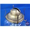 Image 7 : Coal Oil Lamp : Clear : P&A Burner (Measures Total with Chimney : 16-3/4"H) (SEE PICS!)  (Important: