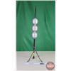 Image 2 : Lightning Rod : Aluminum Balls (33"H) (SEE PICS!)  (Important: All Items in this Auction Sale are lo