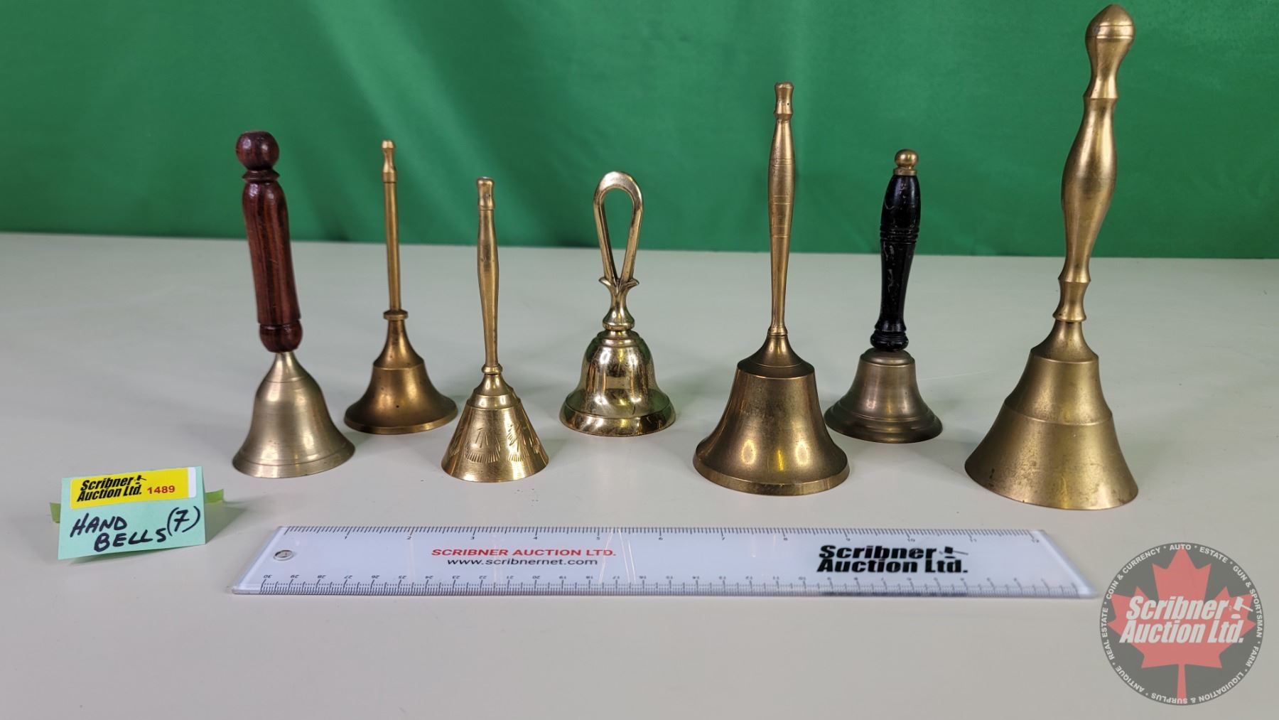 Bell Collection Small Hand Bell Collection (7) (Tallest Measures: 8
