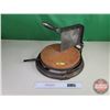 Image 2 : Antique Cheese Wheel Cutter (Rotating) (15"H x 17"W x 22"D) (SEE PICS!)  (Important: All Items in th