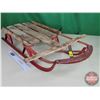 Image 1 : "SPEEDLINE" Sleigh (Metal Frame)  (6-1/2"H x 20"W x 36"L) (SEE PICS!)  (Important: All Items in this