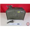 Image 2 : Military Fuel Tank/Jerry Can (Stamped "1976") (Tank Measures: 17"H x 19"W x 5-1/2"W) (SEE PICS!)  (I