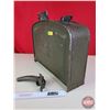 Image 3 : Military Fuel Tank/Jerry Can (Stamped "1976") (Tank Measures: 17"H x 19"W x 5-1/2"W) (SEE PICS!)  (I