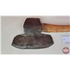 Image 2 : Single Bevel Broad Axe (Handle Stamped "NOYER HICKORY Canada 08036C" (39"L) (SEE PICS!)  (Important: