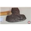 Image 6 : Single Bevel Broad Axe (Handle Stamped "NOYER HICKORY Canada 08036C" (39"L) (SEE PICS!)  (Important: