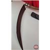 Image 2 : Scythe "Made in Austria" (with Blade Sheath) (56" x 29") (SEE PICS!)  (Important: All Items in this 