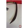 Image 6 : Scythe "Made in Austria" (with Blade Sheath) (56" x 29") (SEE PICS!)  (Important: All Items in this 