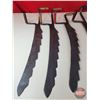 Image 2 : Hay Knives (6)  (Longest 41-1/2"H) (SEE PICS!)  (Important: All Items in this Auction Sale are locat