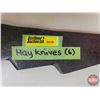 Image 4 : Hay Knives (6)  (Longest 41-1/2"H) (SEE PICS!)  (Important: All Items in this Auction Sale are locat
