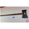 Image 1 : Double Headed Axe (34"L) (SEE PICS!)  (Important: All Items in this Auction Sale are located at farm
