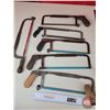 Image 5 : Hand Saws (21 Items) (Variety) : Incl. Coping Saws, Key Hole Saws, Hack Saws, etc! (SEE PICS!)  (Imp