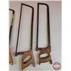 Image 2 : Meat Saws (Variety) (6) (Longest Measures : 29-1/2"L) (SEE PICS!)  (Important: All Items in this Auc