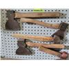 Image 2 : Hatchets (Variety) (9) (Longest Measures: 21-1/2"L) (SEE PICS!)  (Important: All Items in this Aucti