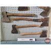 Image 3 : Hatchets (Variety) (9) (Longest Measures: 21-1/2"L) (SEE PICS!)  (Important: All Items in this Aucti