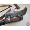 Image 3 : Tool Grouping (Variety) (5) : Pruning Saws, Machete & Bill Hook Axe (Longest Measures: 38") (SEE PIC