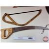 Image 6 : Tool Grouping (Variety) (5) : Pruning Saws, Machete & Bill Hook Axe (Longest Measures: 38") (SEE PIC