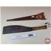Image 9 : Tool Grouping (Variety) (5) : Pruning Saws, Machete & Bill Hook Axe (Longest Measures: 38") (SEE PIC