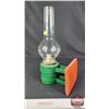 Image 5 : Coal Oil Lamp : CN : Wall Mount : White Flame Burner (Measures Total with Chimney : 16-1/2"H) (SEE P