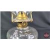 Image 6 : Coal Oil Lamp : Clear  (Measures Total with Chimney : 16"H) (SEE PICS!)  (Important: All Items in th