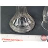 Image 8 : Coal Oil Lamp : Clear  (Measures Total with Chimney : 16"H) (SEE PICS!)  (Important: All Items in th