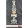 Image 2 : Coal Oil Lamp : Clear : P&A Burner (Measures Total with Chimney : 18"H) (SEE PICS!)  (Important: All