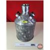 Image 1 : GSW 643 Military Chemical Mine Jug (Threaded Lid) (Empty) (18"H) (SEE PICS!)  (Important: All Items 
