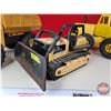 Image 3 : Construction Toys (3) : TONKA - Bulldozer  - Dump Truck (10"H x 8"W x 17"L) - Payloader (SEE PICS!) 