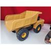 Image 6 : Construction Toys (3) : TONKA - Bulldozer  - Dump Truck (10"H x 8"W x 17"L) - Payloader (SEE PICS!) 