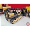 Image 7 : Construction Toys (3) : TONKA - Bulldozer  - Dump Truck (10"H x 8"W x 17"L) - Payloader (SEE PICS!) 
