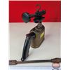 Image 3 : Brass Blow Torch & Soldering Iron "WALL Dreadnaught Products"  (8-1/2"H) (SEE PICS!)  (Important: Al