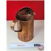 Image 5 : Copper 1-Gallon Oil Jug "GALL"  (11-1/2"H) (SEE PICS!)  (Important: All Items in this Auction Sale a