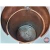 Image 7 : Copper 1-Gallon Oil Jug "GALL"  (11-1/2"H) (SEE PICS!)  (Important: All Items in this Auction Sale a