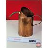 Image 8 : Copper 1-Gallon Oil Jug "GALL"  (11-1/2"H) (SEE PICS!)  (Important: All Items in this Auction Sale a