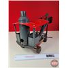 Image 3 : Construction Toy : Steam Shovel (Metal)  (Red / Grey) (12"H x 8"W x 26"L) (SEE PICS!)  (Important: A